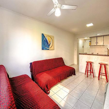 Otimo Loft Pe Na Areia Na Praia Da Guilhermina Sp Apartman Praia Grande  Kültér fotó