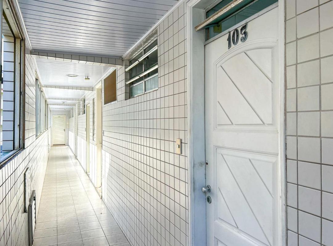 Otimo Loft Pe Na Areia Na Praia Da Guilhermina Sp Apartman Praia Grande  Kültér fotó